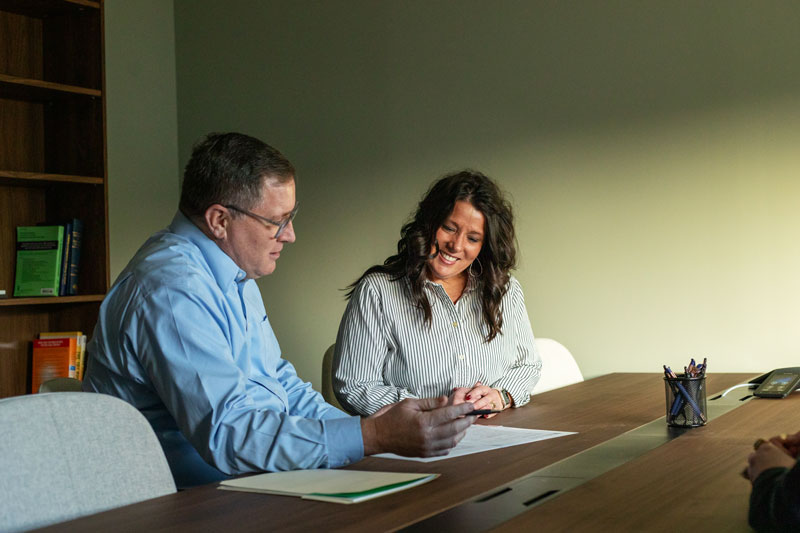 People working together